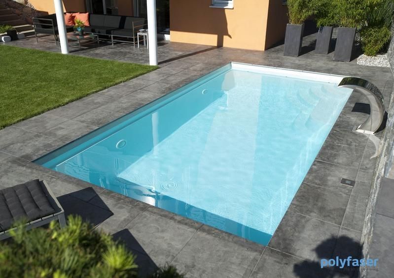 Polyfaser Schwimmbecken Mallorca