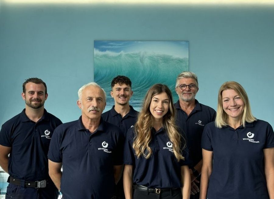 Gruppenfoto von Luca Morczinek, Hans Düll, Sebastian Schramm, Nicola Schramm, Oliver Schramm & Sonja Haese